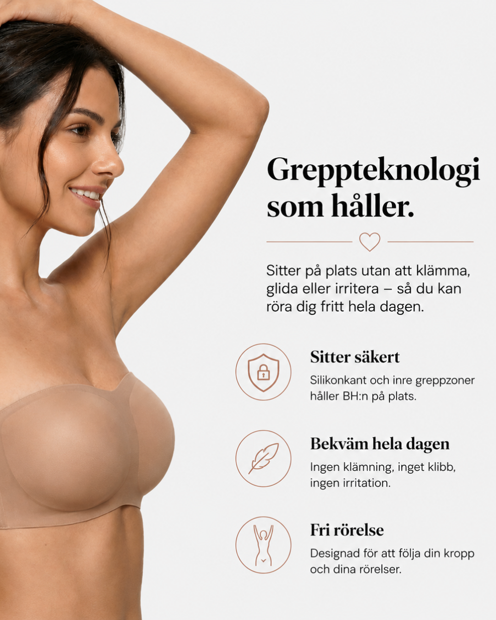 Stay-Up™ Usynlig BH